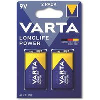 VARTA 9V Block-Batterie LONGLIFE POWER