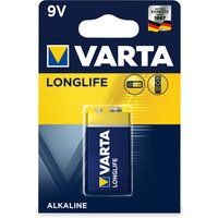 VARTA 9V-Blockbatterie LONGLIFE