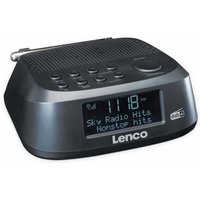 LENCO DAB+/FM Uhrenradio CR-605BK